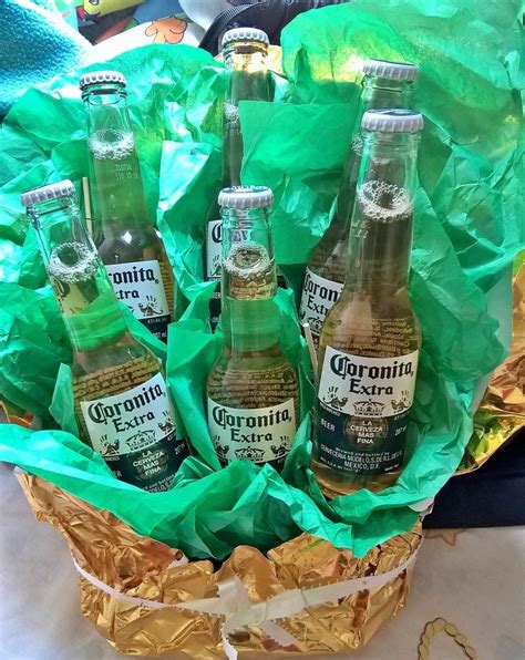 Coronita Beer Bouquet Gift Boyfriend Beer Regalos De Cerveza Ramo