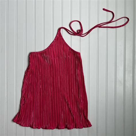 Tops Hot Pink Halter Top Poshmark