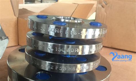 ASME B16 5 ASTM A182 F53 SORF Flange 3 4 Inch CL150 Steeljrv