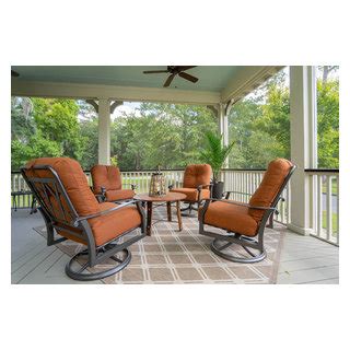 Country Living Outdoor Porch Space Country Veranda Atlanta By