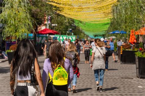 Montreal Gay Village Editorial Photo Image Of Quebec