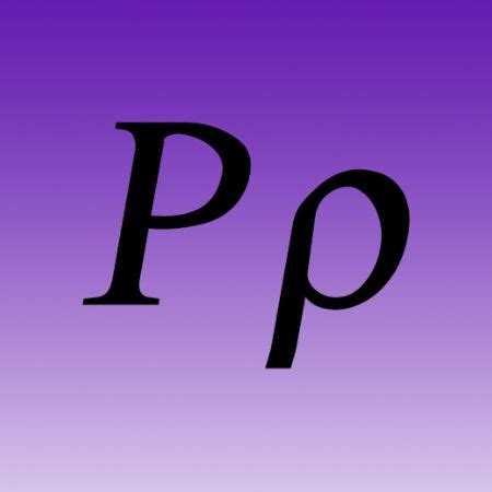 greek letter iron  transfer rho