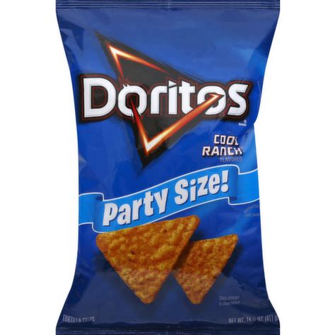 Doritos Tortilla Chips Cool Ranch Flavored Party Size Smart And Final