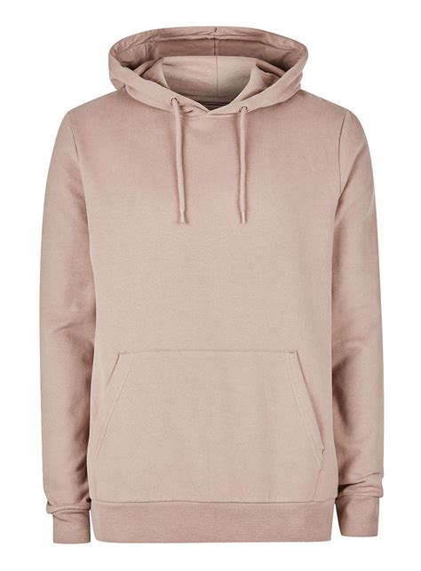 Topman Light Brown Classic Fit Hoodie 45 Kapuzenpulli Bekleidung