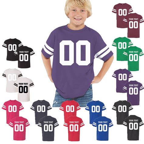 Customized Youth Football Jersey Personalized Youth Jersey Bodysuit Name And Number Custom