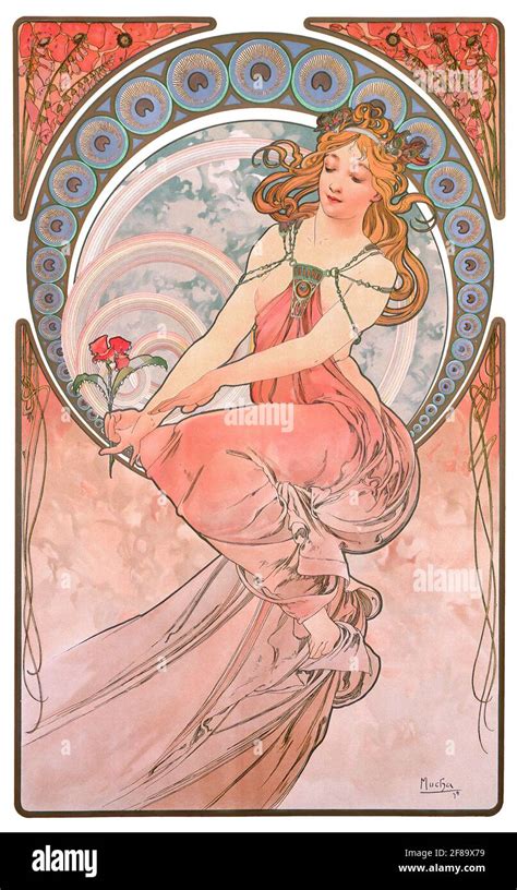 Mucha Pink Hi Res Stock Photography And Images Alamy