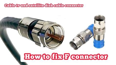 Installing Coax Cable Connectors