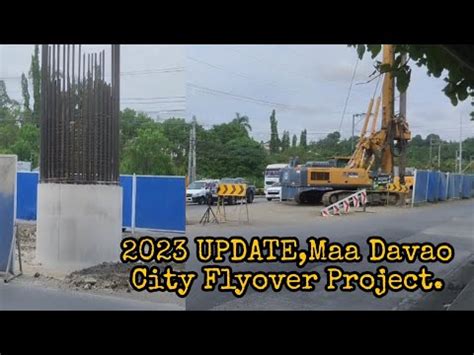 Update Maa Davao City Flyover Project Youtube