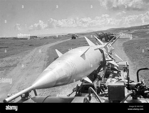 Surface to air missile system Stock Photo - Alamy