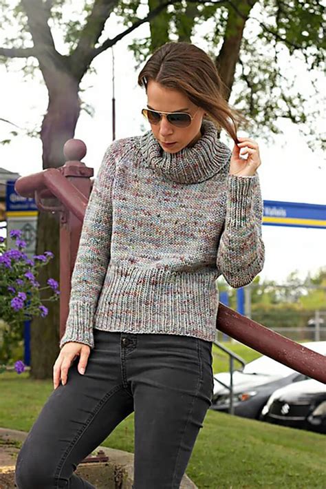 Easy Trendy Knitted Sweater Patterns Frosting And Confetti