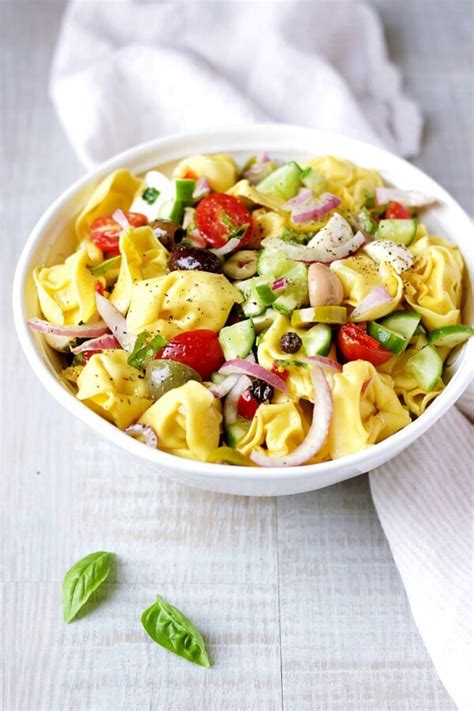 Garden Fresh Tortellini Pasta Salad Garden In The Kitchen