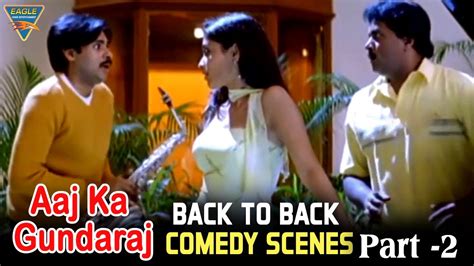 Aaj Ka Gundaraj Hindi Dubbed Movie Back 2 Back Comedy Scenes Part 02