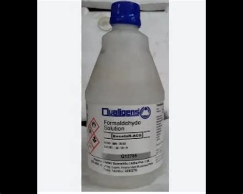 Formaldehyde Solution 37 For Water Disinfectant Liquid At Rs 340 Kg