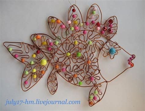 Pin By Mara On Bijus Fazer Wire Art Stone Beads Wire Jewelry