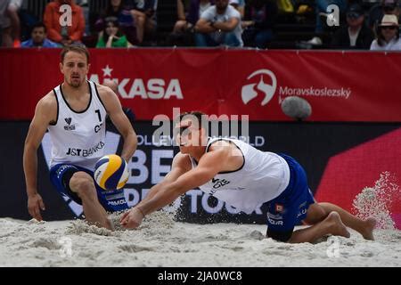 Ondrej Perusic Of Czech Republic Left In Action During The Pro Tour