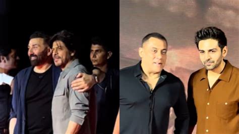 Gadar 2 Success Bash Shah Rukh Khan Sunny Deol Reunite Salman Khan