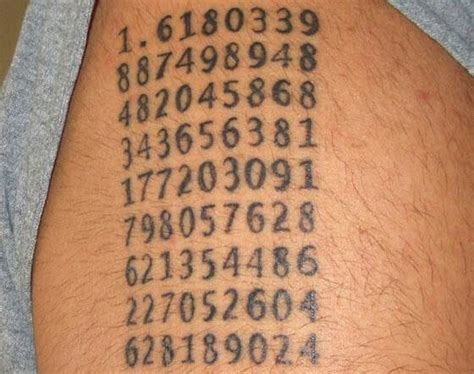 Math Tattoo