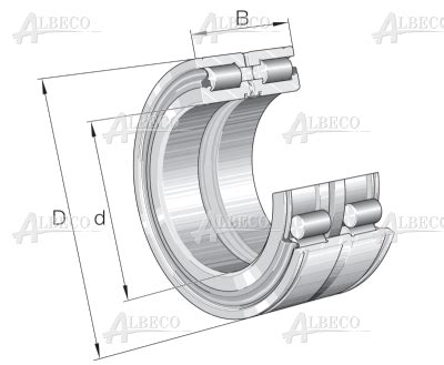 Albeco Pl The Best Maintenance Store SL045019 INA Double Row