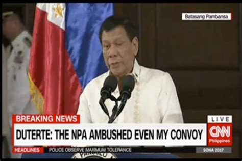 Video Falsely Claims Duterte Ambushed By Cpp Npa