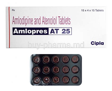 Buy Amlopres At Amlodipine Atenolol Online