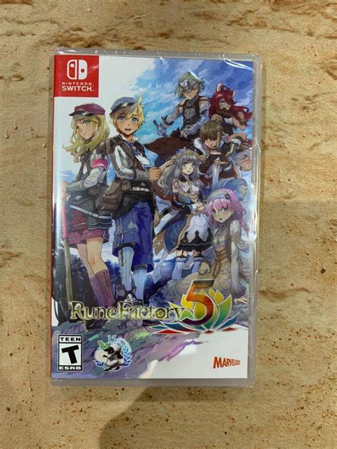 NS Rune Factory 5 Standard Edition USA Video Gaming Video Games