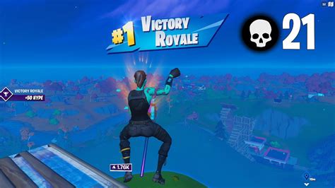 High Elimination Solo Arena Win Gameplay Keyboard Mouse Fortnite