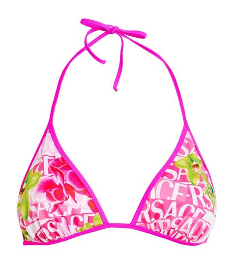 Versace Reversible Bikini Top Harrods Us