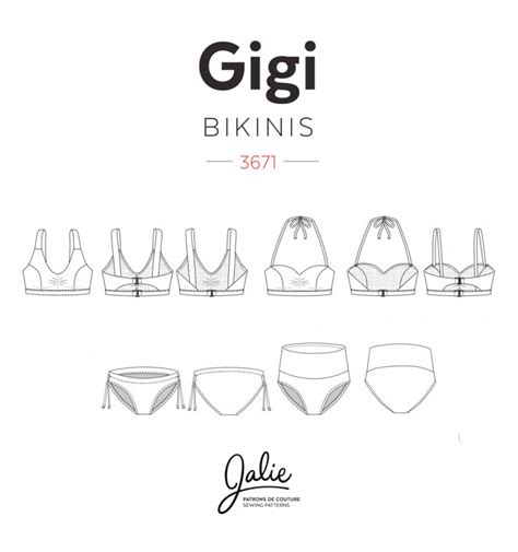 Jalie Gigi Bikini Pattern The Confident Stitch
