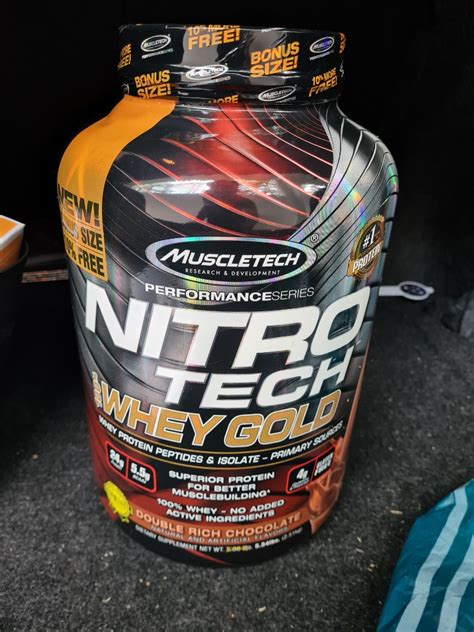 MUSCLETECH NITRO TECH Performance Series 100 Whey Gold Health