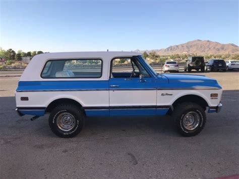 1972 Chevrolet K5 Blazer Cst Custom Two Tone Frame Off Chevy 350 Fully Restored Classic