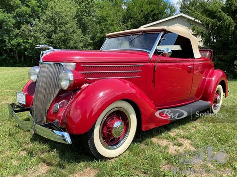 Car Ford Deluxe Convertible 1936 For Sale PreWarCar