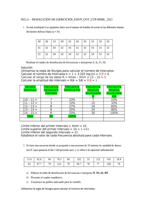 S S Resoluci N De Ejercicios Edyp Cgt Utp Hhbl S