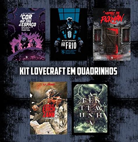 Livro Kit Lovecraft Em Quadrinhos Devo Comprar Ofertas Menor Pre O E