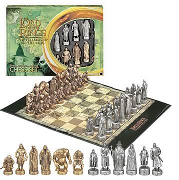 Lord of the Rings Chess Set - Hasbro Games - Hobbit / Lord of the Rings - Games at Entertainment ...