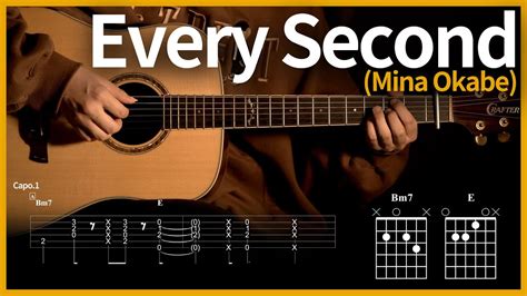 Every Second Mina Okabe Guitar Tutorial