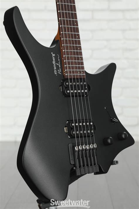 Strandberg Boden Essential 6 Electric Guitar - Black Granite | Sweetwater
