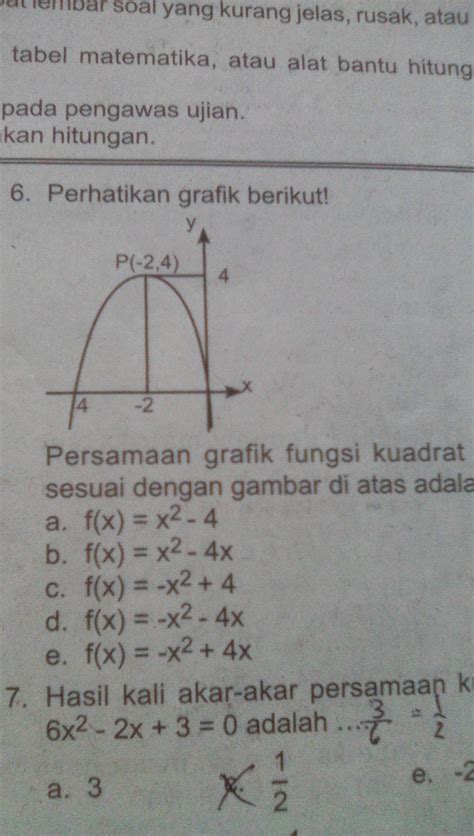 Bimbel Smp Jogja Grafik Fungsi Kuadrat Kelas 9 Smp Terbaru