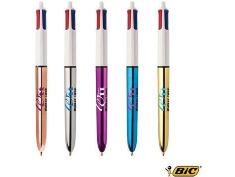 Bol Grafo Con Tinta De Colores Shine Metalizado Bic