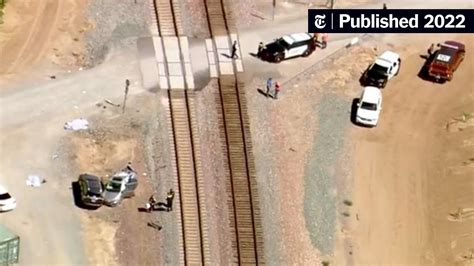 Amtrak Train Strikes Car At California Crossing Killing 3 The New