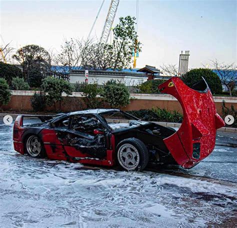 Un Ferrari Valorado En Más De Un Millón De Dólares Fue Consumido Por