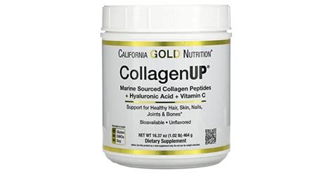 California Gold Nutrition, Collagen UP 5000, Marine-Sourced ...