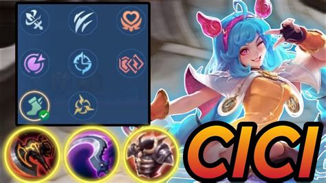 Cici Build And Emblem Cici Best Build Mobile Legends