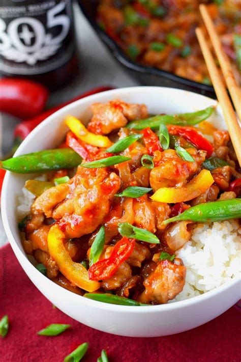 Sweet and Spicy Chicken Stir Fry - Butter Your Biscuit