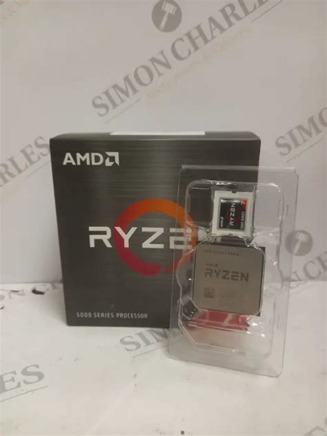 BOXED AMD RYZEN 5000 SERIES PROCESSOR 4488152-Simon Charles Auctioneers