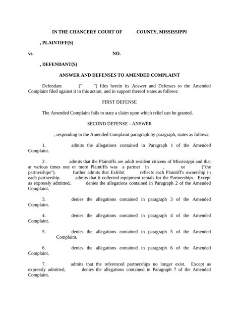 Amended Complaint File Complete With Ease Airslate Signnow