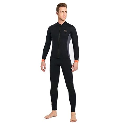 Maillot de bain Combinaison de plongée en néoprène de 3mm pour hommes