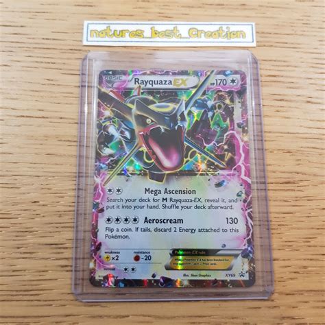 Pokemon Shiny Rayquaza Ex Black Star Promo Xy Mint Values Mavin