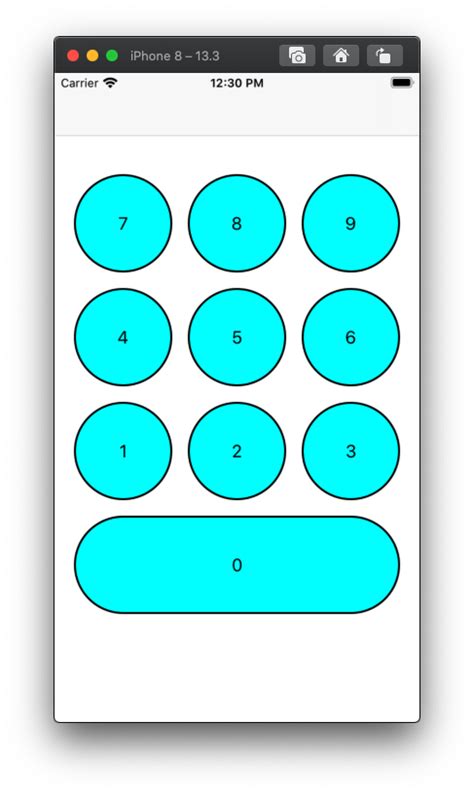 Ios Passcode Screen With Uistackview Swift Stack Overflow