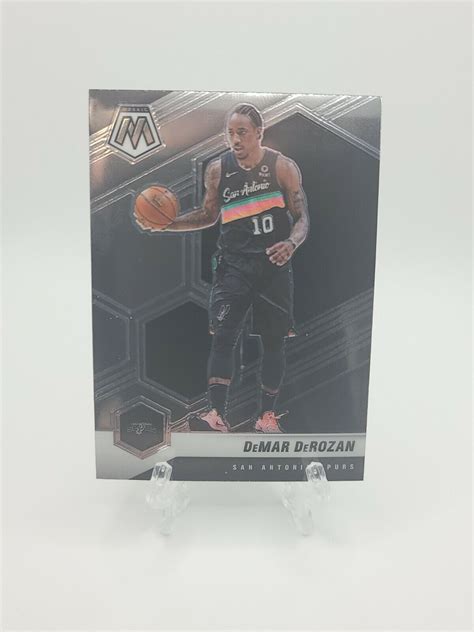 2020 21 Panini Mosaic REACTIVE ORANGE PRIZM SP 133 DeMar DeRozan SPURS