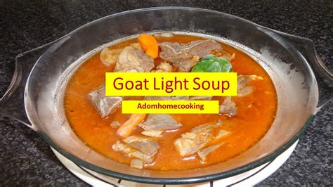 How To Prepare Goat Light Soup Youtube